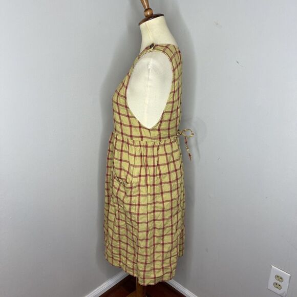 Pyne‎ & Smith Emmeline Pinafore Linen Dress XS - Picture 2 of 10